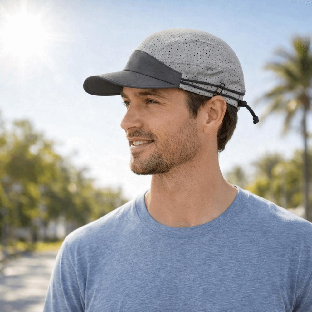 Soft Running Cap Quick Drying Sport Cap Lightweight Sun Hat  Camping