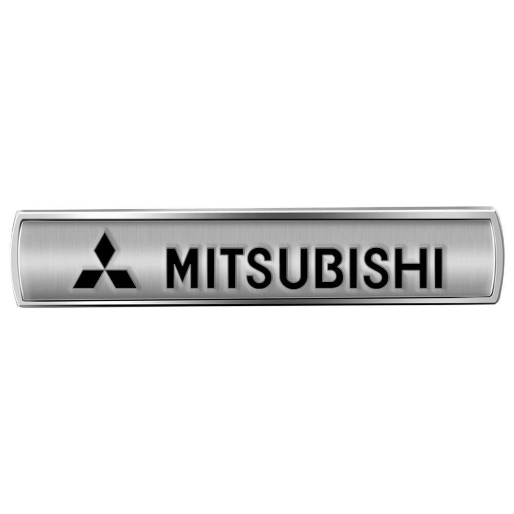 1Pcs Metal Alloy Car Wing Left & Right Side Badge Body Fender Stickers For Mitsubishi Asx Lancer 10 Outlander 3 l200 Xpander