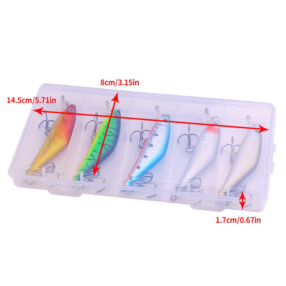 Deep Drive Simulation Minnow Fishing Lure Long Casting Hard Lure With 3 Treble Hooks Wobble Fishing Tackles