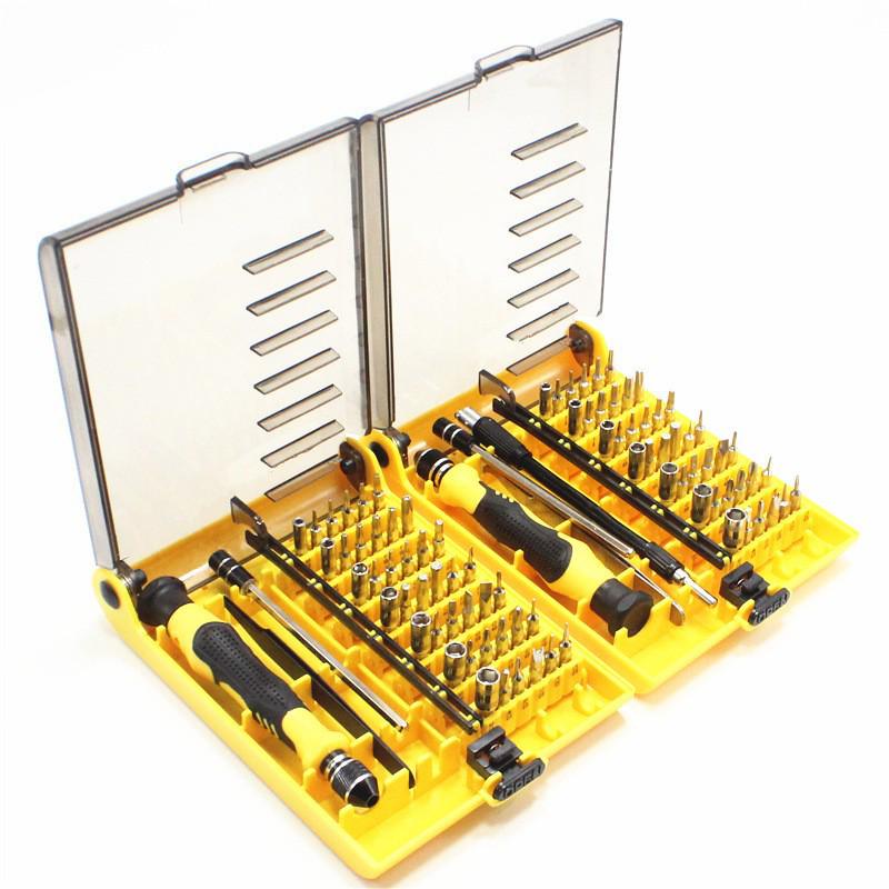 25-in-1 Multifunction Precision Screwdriver Set In Leather Case for Mobile & Watch Repair