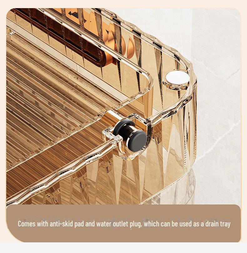 Портативный поднос для чайного сервиза: Легкая роскошь для дома, кемпинга или пикника – пластиковая сушилка для сухого заваривания