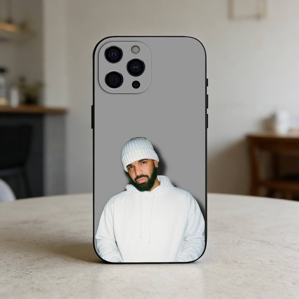 Чехол для телефона с изображением альбома певца Дрейка Для iPhone 17,16,15,14,13,12,11 Plus,Pro,Max,Mini Силиконовый черный Мягкий чехол