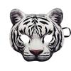 Party Props Halloween Werewolf Mask Wolf Animal Half Face Mask Creative Tiger EVA Mask  Unisex
