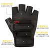 Half Finger Leather Gloves Men and Women Outdoor Sports Cycling Fitness Mountaineering Cross-Fighting Wild Motorcycle Leather Gloves