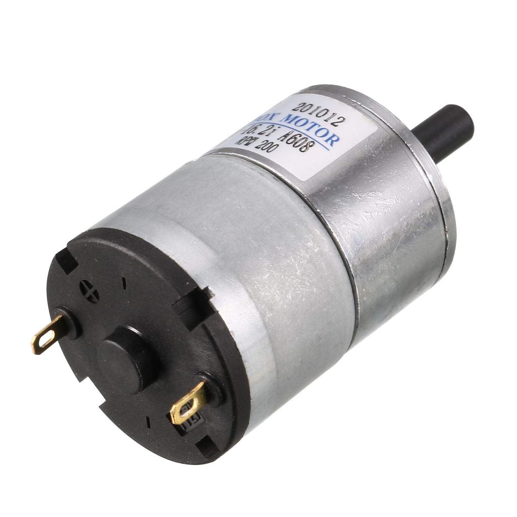uxcell DC Gear-Box Motor, DC , 200 rpm, High Torque Speed
