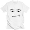 Funny Man Face Printed T Shirts Men Women Short Sleeve Summer T-shirts O-neck High Quality Cotton Casual T Shirt Streetwear