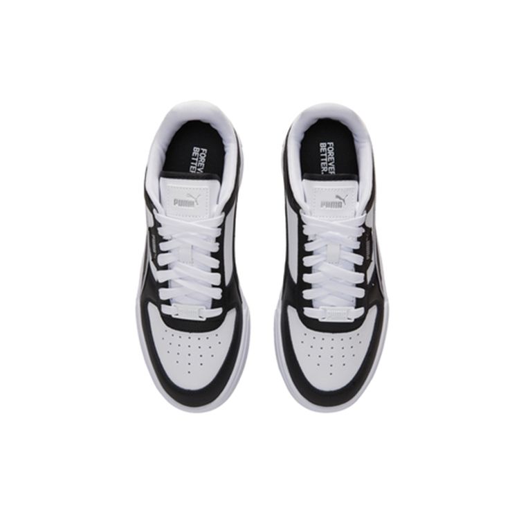Puma Кроссовки унисекс Caven Dime White Black Silver 384953-10