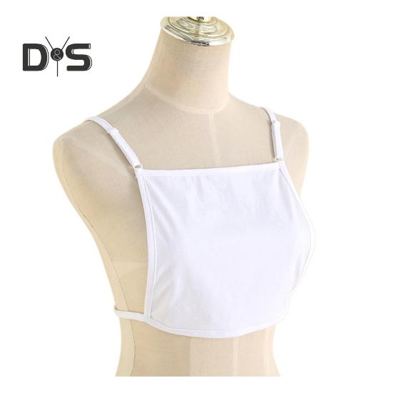 Women Anti-exposure Chest Wrap Backless Invisible Mock Camisole Bra Wrapped Chest Overlay Modesty Panel Vest Women Cleavage Cover Camisole Underwear