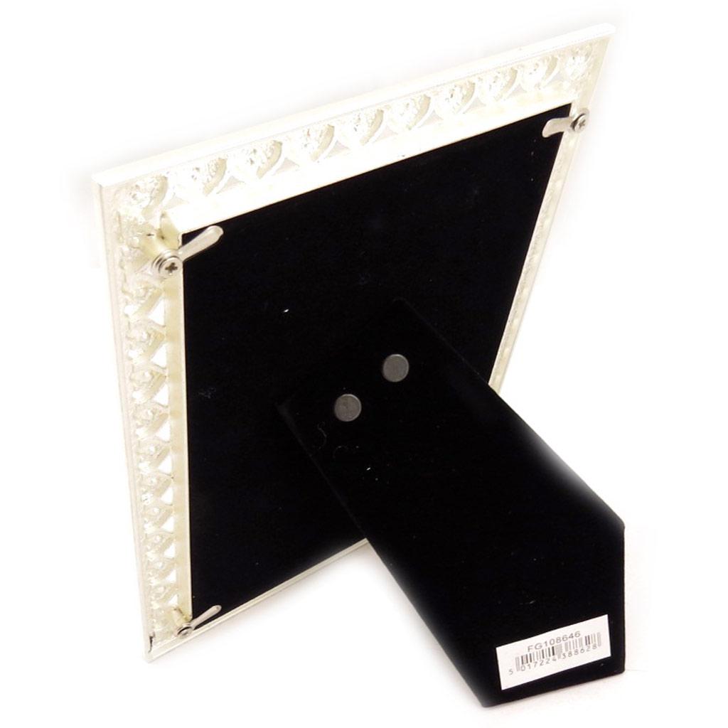 Les Trésors De Lily [L0823] - Photo Frame 'Romance' Crystal Chrome (10x15 Cm)