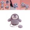 Penguin Plush Toy Shoulder Buddy Soft Stuffed Animal Gift For Kids