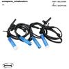 4PCS New Front Rear L&R ABS Wheel Speed Sensors For 2004-2010 BMW X3