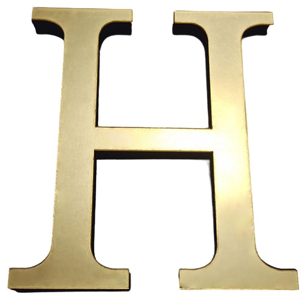 20см 3D Акриловые Английские Буквы Наклейки на Стену Декоративные Буквы Настенные Украшения Золотой Алфавит Настенные Орнаменты для Настенного Искусства