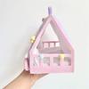 Настольные украшения Кукла Палатка Сцена Модель Игра понарошку Хлопковая кукла Кровать Миниатюрная кукольная мебель Кукольная кровать для сна Подарок для девочки