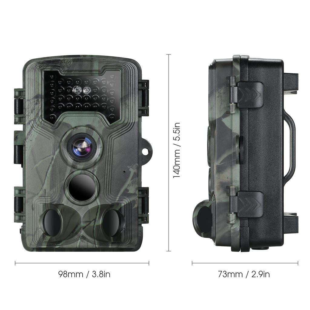 36-мегапиксельная 1080p следовая и игровая камера с ночным видением 3 Pir-датчика IP66 водонепроницаемая инфракрасная охотничья камера с активацией движения