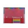 Rainbow Color Test Paper Storage Bag Large Capacity Student Homework Orginizer  Office Supplies