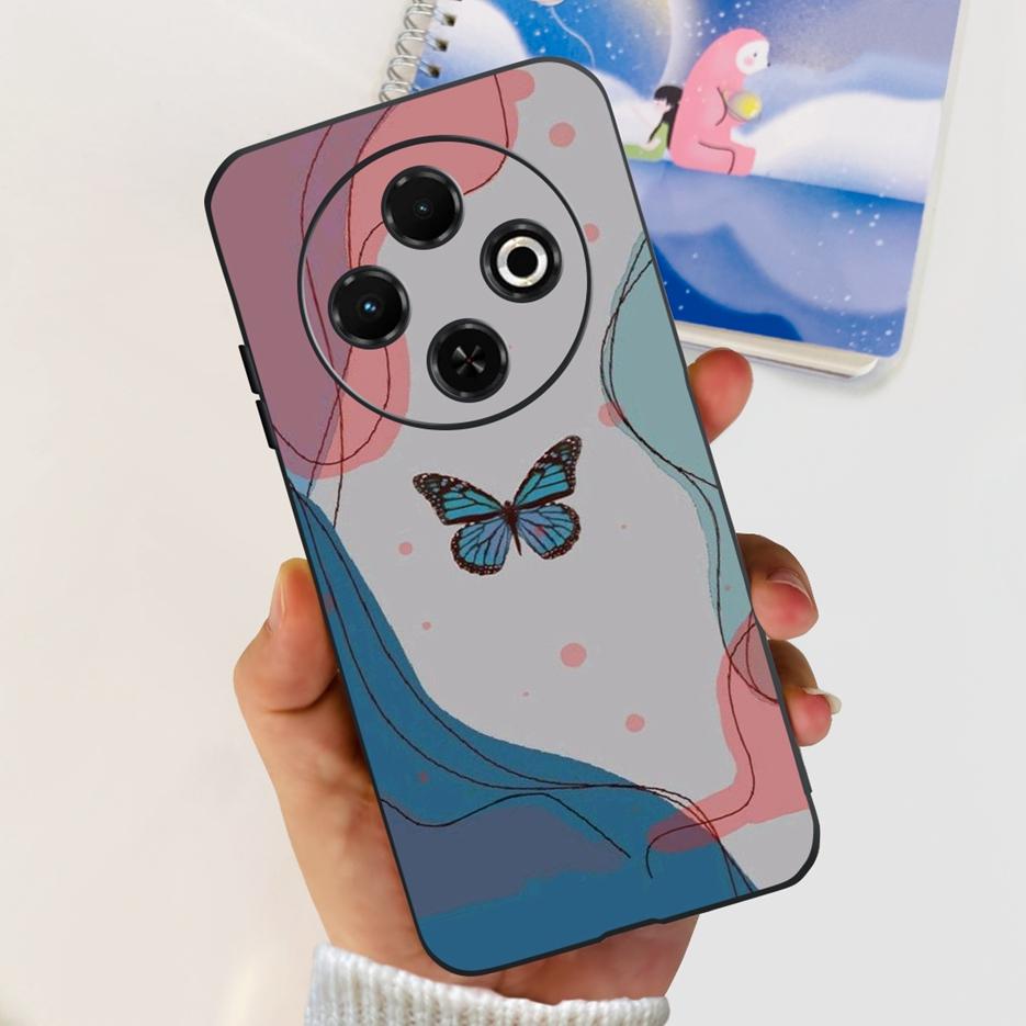 Для Tecno Spark 30C 4G Чехол kl5 kl5n Стильный Расписной Чехол Ударопрочный Чехол для Телефона Для Tecno Spark 30C Spark30C 4G Мягкий ТПУ Чехлы