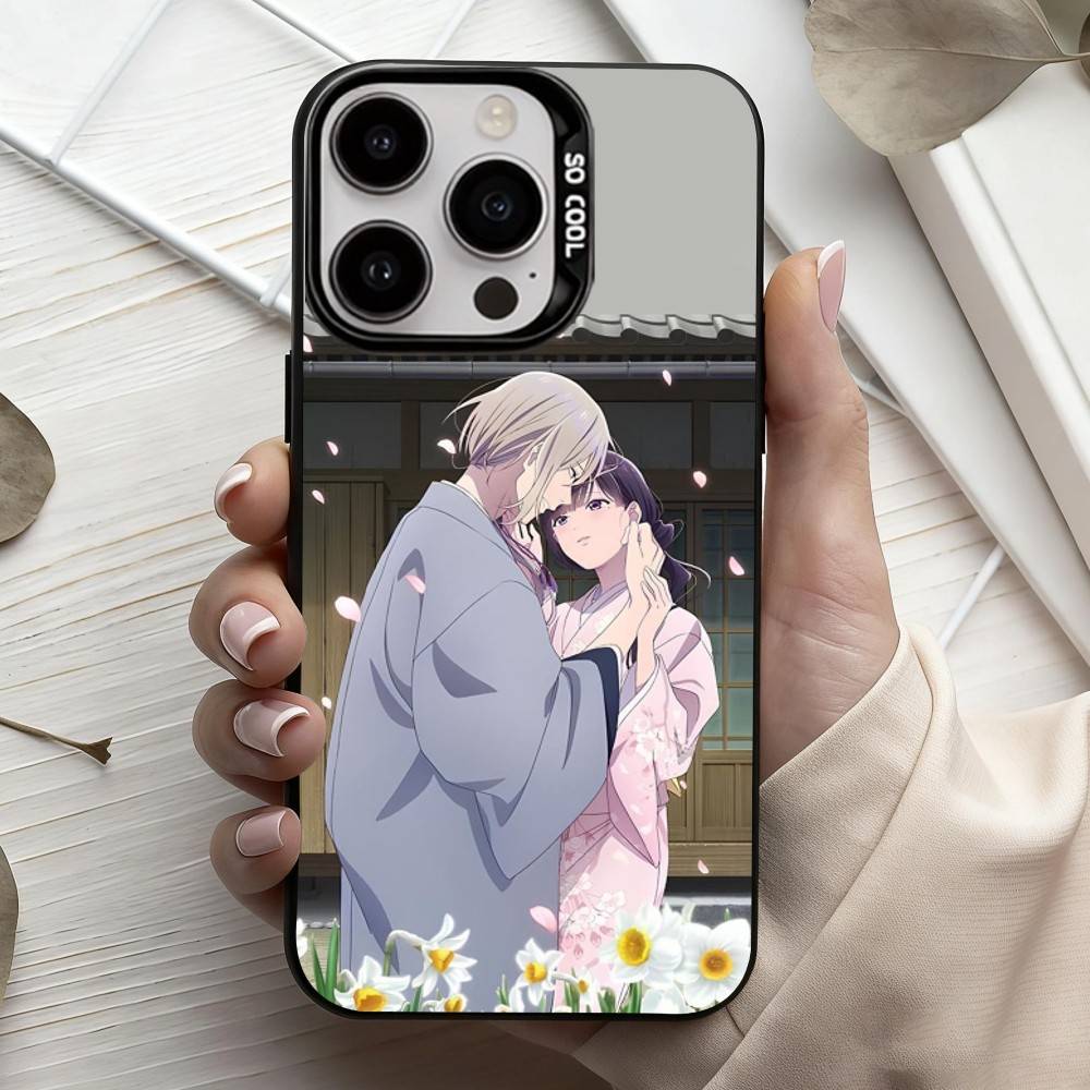 Чехол для телефона Манга Мой С-Счастливый С-Брак Для iPhone17,16,15,14,13,12,11 Plus,Pro Max Черный Конфетный серебристый чехол для телефона