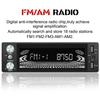 Автомагнитола 1 Din MP3-плеер Автомобильный мультимедийный стереоплейер Автомобильный FM-приемник с AUX-входом