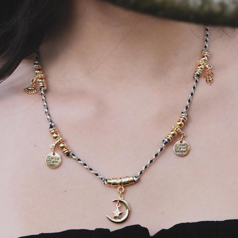 Heart Shape Copper Pendant Necklace With Electroplating For Daily Accessory Gift For Men Women