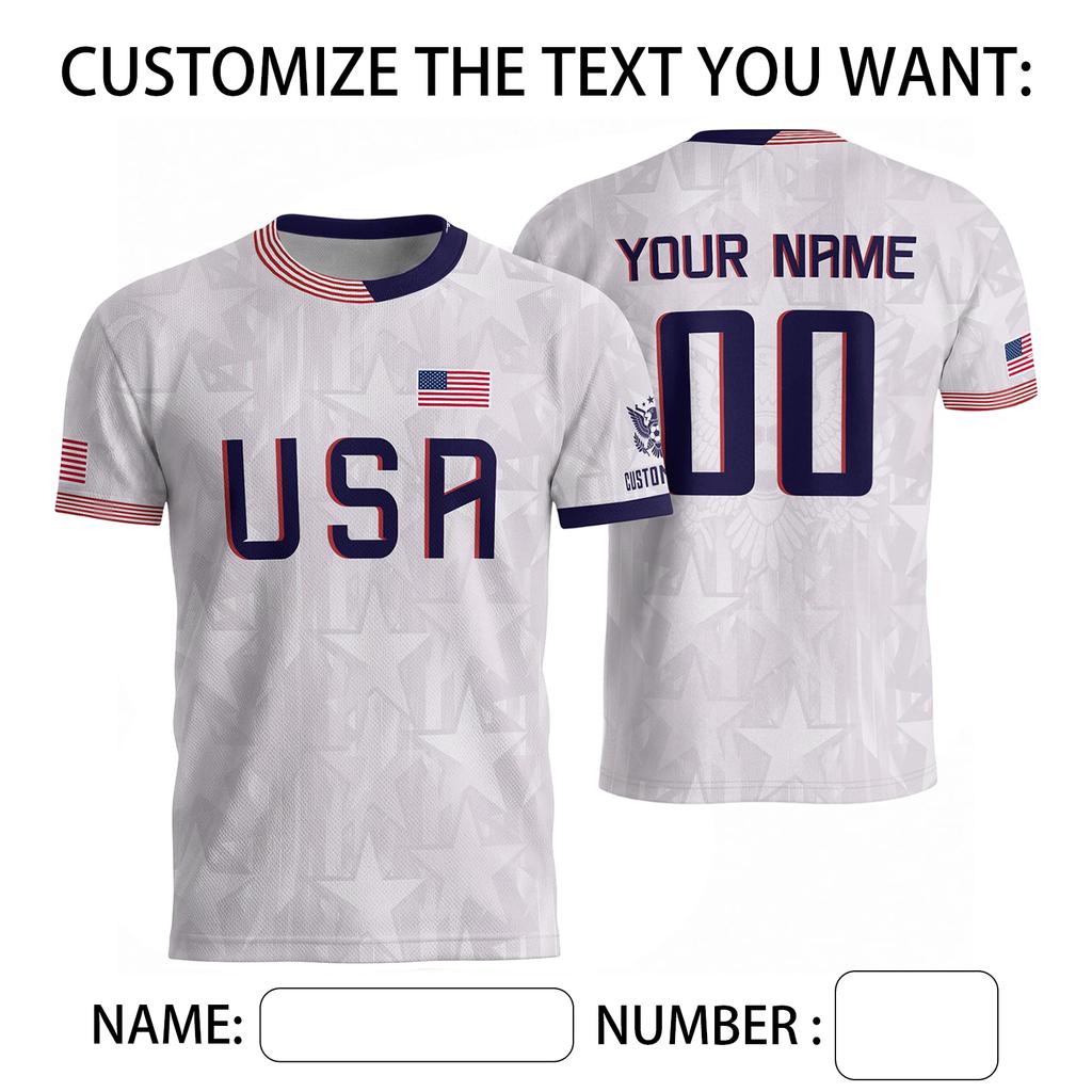 Customizable Blank Soccer Top for DIY Printing - Unisex Adult Lightweight Athletic Tee for Soccer, Sports, and Training