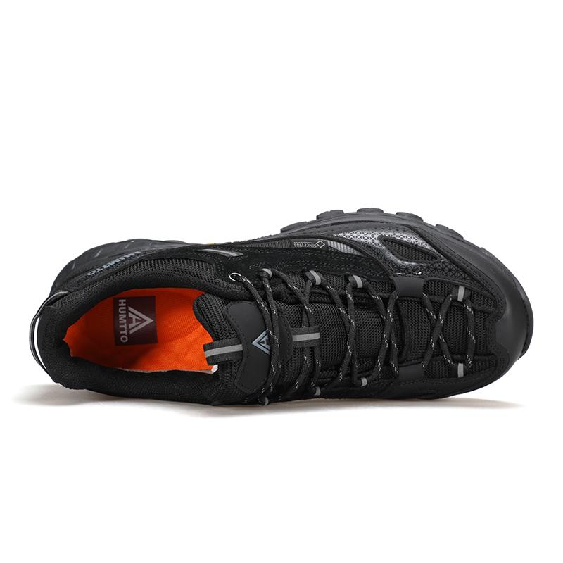 HUMTTO Non-slip Hiking Shoes Winter Trekking Shoes for Men Outdoor High Quality Walking Designer Man Sneakers Leather Mens Boots