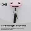 Decorative Car Key Hook Headlight Shape Design Easy To Install Wall Mount Vintage Car Key Holder Key Hanger Decoration