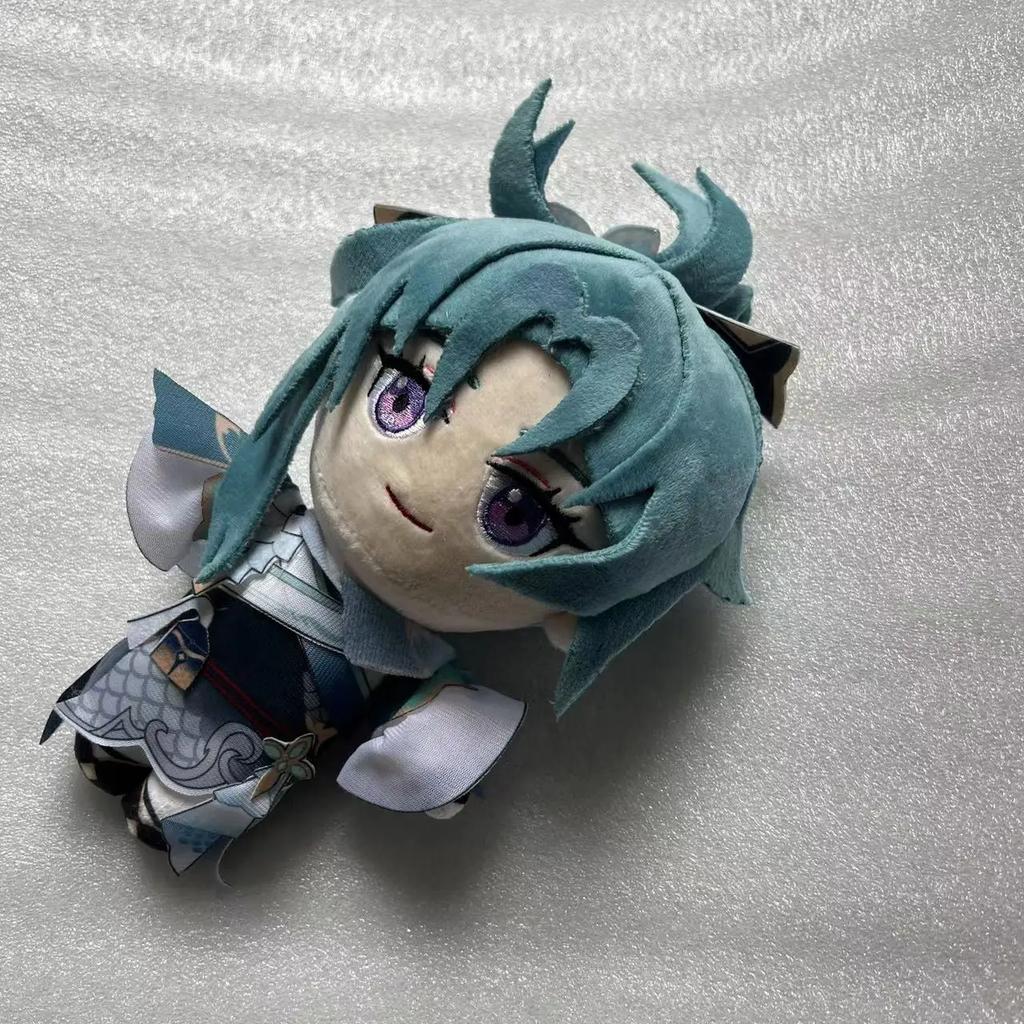 Genshin Impact Madame Ping Cosplay Plush Doll 20cm Anime Character Cute Soft Stuffed Toy For Game Fans