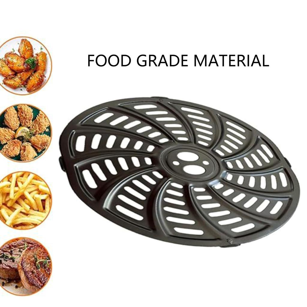 Металлические вкладыши Металлические горшки вкладыши Поддон для аэрофритюрницы Металлическая тарелка для аэрофритюрницы Аксессуары для аэрофритюрницы Железная текстура для приготовления пищи