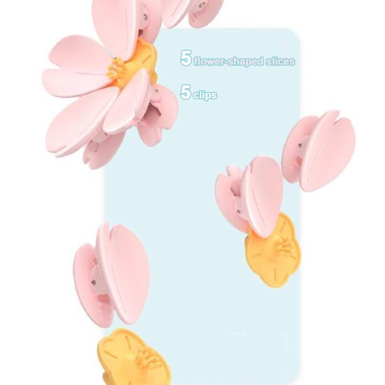 10Pcs Food Sealing Clip for Potato Chips Flower Snack Bag Sealer Refrigerator Magnet Multi-Function Bag Clips for Coffee Cereal Kitchen