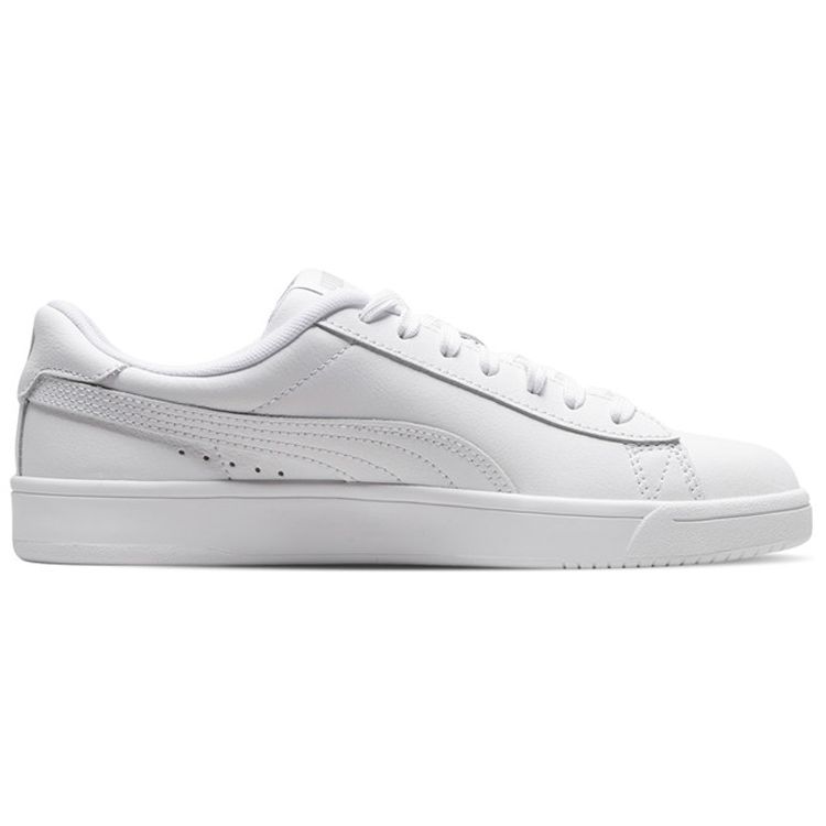 Puma Court Breaker Derby L Comfortable Lightweight Low-Top Skate Shoes Unisex Sneakers White 369503-02