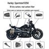Harley-Davidson Sportster S 1250 Детали корпуса из углеродного волокна - Модифицированные 3K Dry Carbon