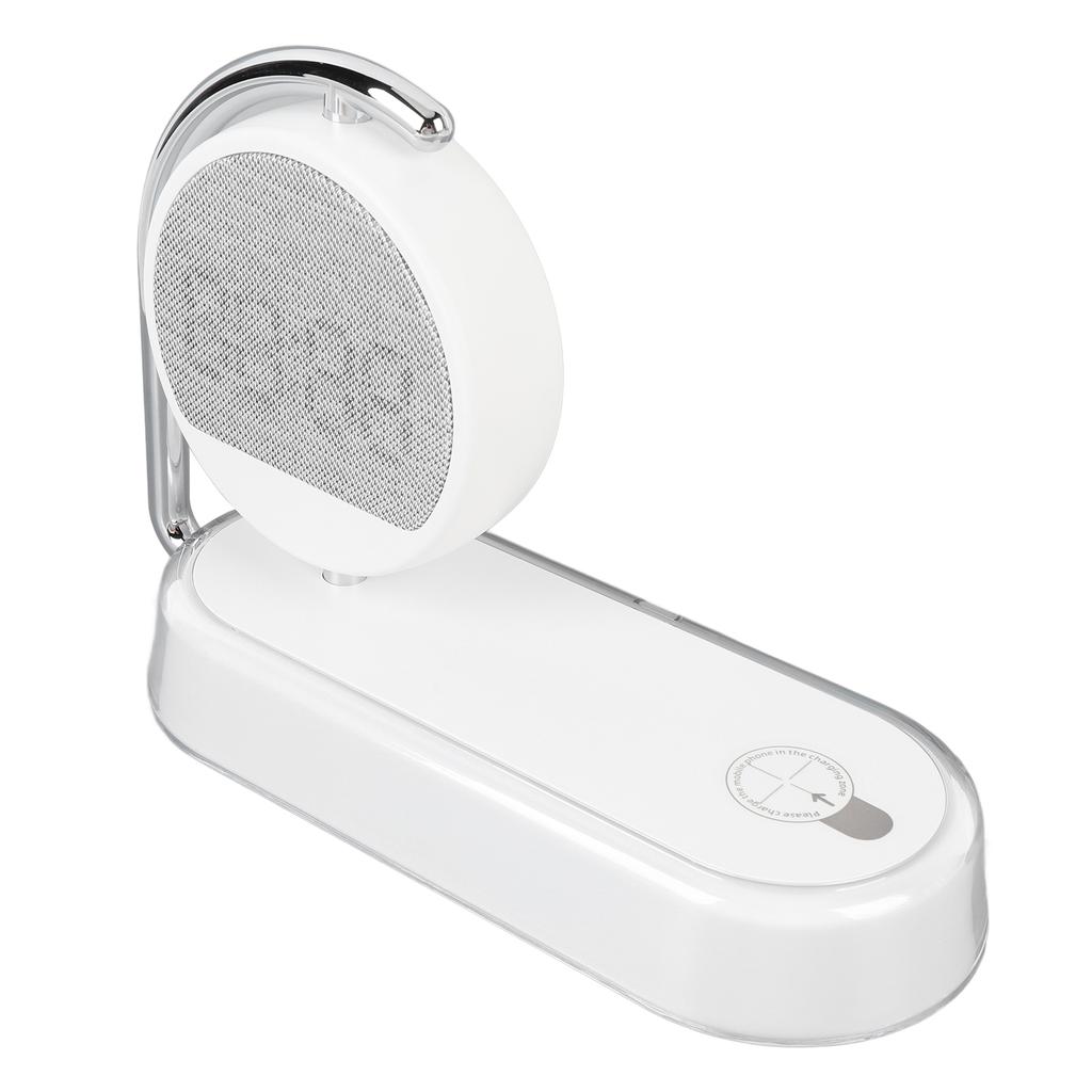 Ночник с будильником 15 Вт, беспроводная зарядка, ночной светильник для чтения для дома, офиса, общежития