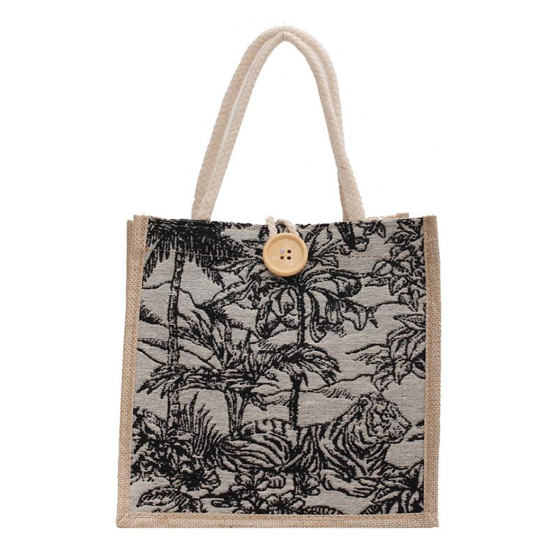 Летняя модная ручная сумка Bento женская холщовая сумка High Sense ручная сумка для подарка на день рождения