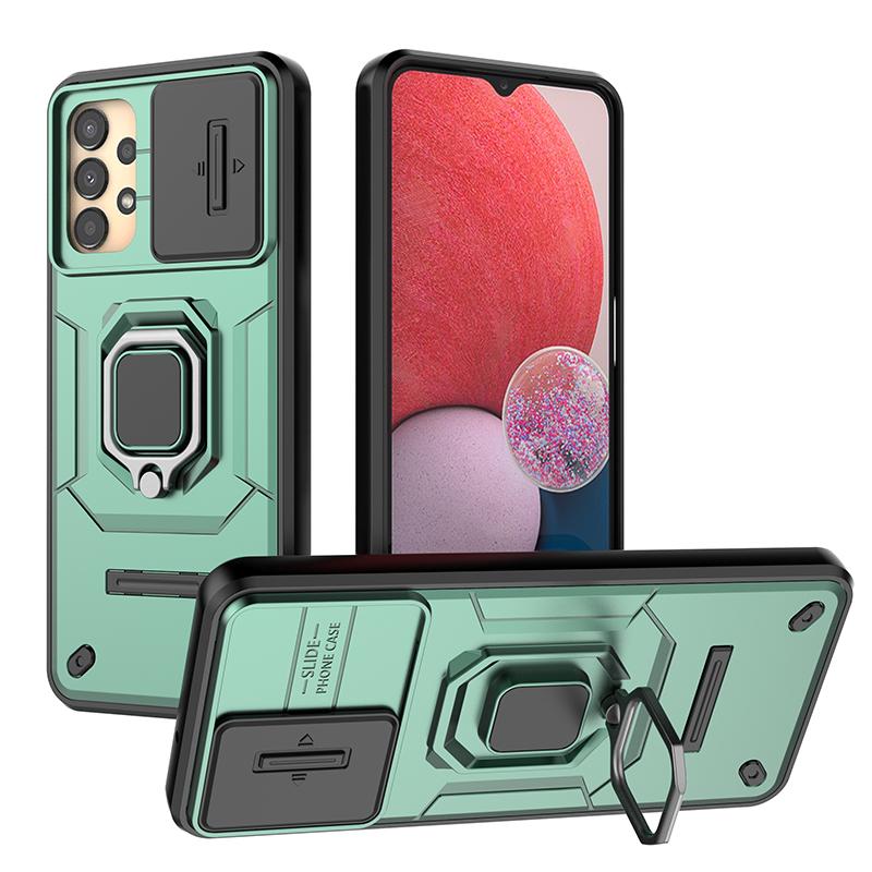Slide Camera Lens Protector Armor Case For Samsung Galaxy A13 5G Military Grade Bumpers Ring Cover