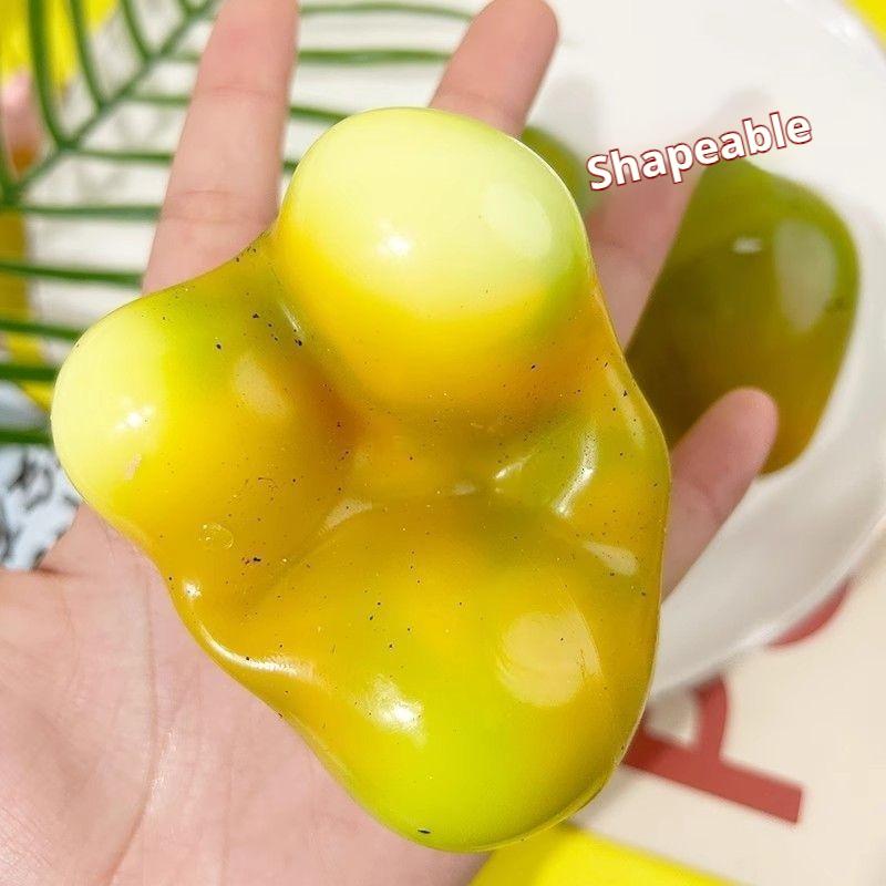 Creative Simulation Color Changing Mango Squeezing Toy Can Shape Fluid Mango Temperature Changing Decompression Toy Gift