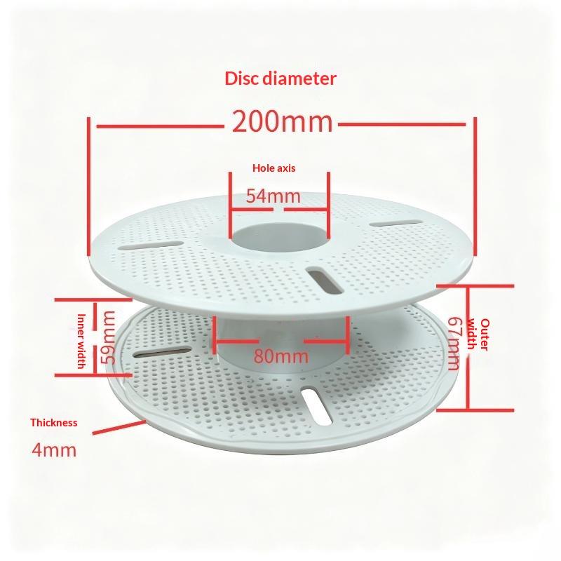 1 szt. Odpinany, żaroodporny, pusty szpulka na filament ABS Do drukarek 3D Wielokrotnego użytku Szpulka Na filament 1 kg Wkład Do Bambu Lab