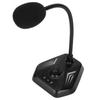 USB Microphone Minus30dB+  3dB 20HZ To 20KHZ 360 degrees  Omnidirectional Pickup Gooseneck Microphone with RGB Lights