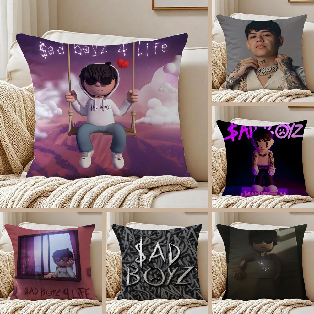 Regional Mexican Singer Sad Boy JJunior H Cushion Cover Pillowcase Antidustmite living Room Sofa Decor Cushion Room