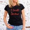 I SMELL SNOW T-Shirt, GILMORE GIRLS, AMBER MOTIF, Unisex/Lady Fit
