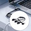 Адаптер-разветвитель USB с чип-контролем для тока 5В3А, обеспечивающий быструю зарядку трех устройств