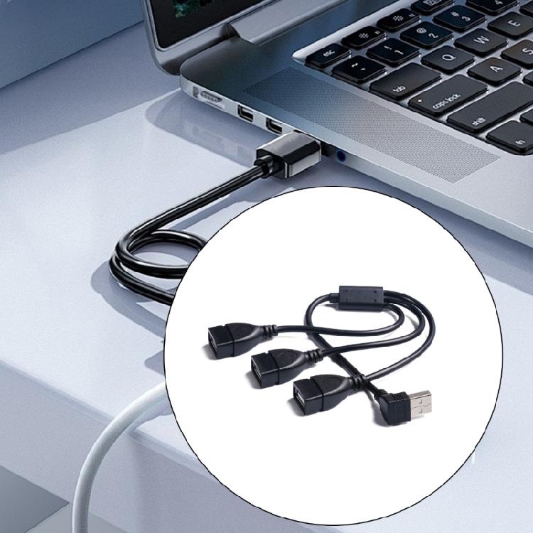 Адаптер-разветвитель USB с чип-контролем для тока 5В3А, обеспечивающий быструю зарядку трех устройств