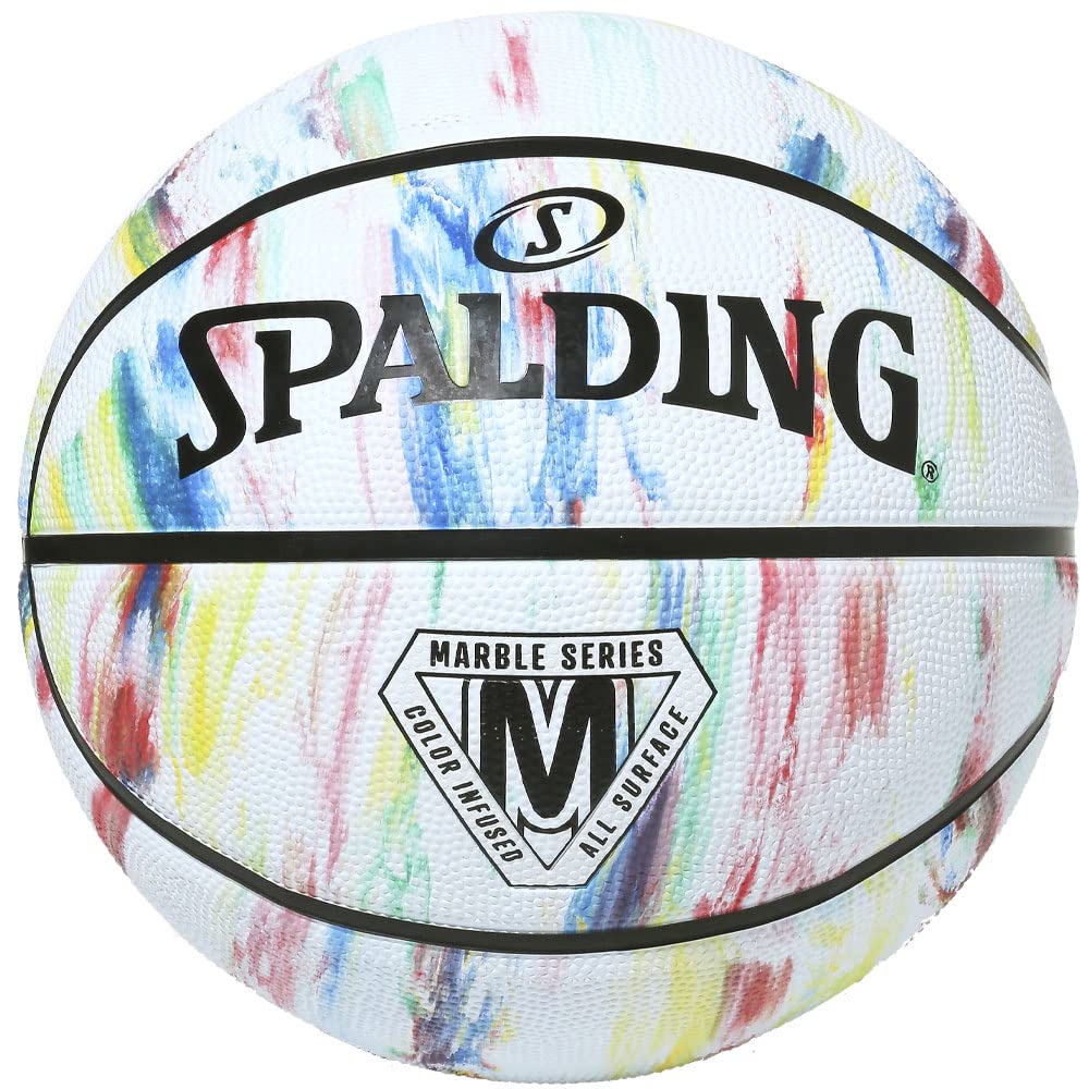 SPALDING Basketball Marble Rainbow Size 7 Ball 84-397Z