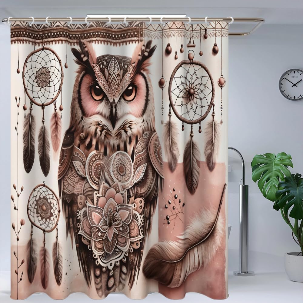Черная шторка для душа Дерево жизни Небо Слон Неоновая ткань Растение Фэнтези Искусство Занавеска для ванной для женщин Украшение для ванны