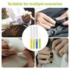 3pcs Threader With Cover Automatic Threading Colorful Plastic Needle Changer Needle Threading Device Household Sewing Tools