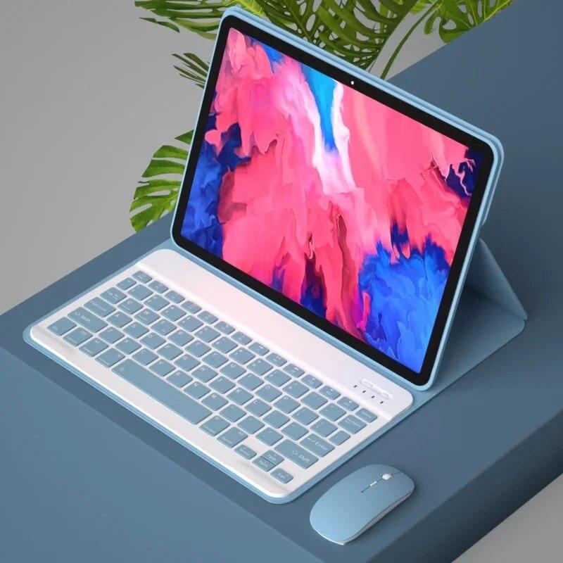 Bluetooth-клавиатура для Xiaomi Redmi Pad SE, кожаный чехол-подставка для Xiaomi 5/6 Pro Redmi Pad 10,6, чехол, 11 дюймов, силиконовый противоударный защитный чехол