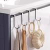 Наддверный крючок из нержавеющей стали, вешалка для двери для шкафа, кухонного шкафа, гардероба, общежития, ванной комнаты, спальни, сверхпрочные двойные крючки для полотенца, сумки