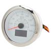 85mm 3.35in GPS Speedometer 0‑160MPH 0‑240KM H LCD Screen IP67 Waterproof Universal for Cars Boats RVs DC9‑32VWhite