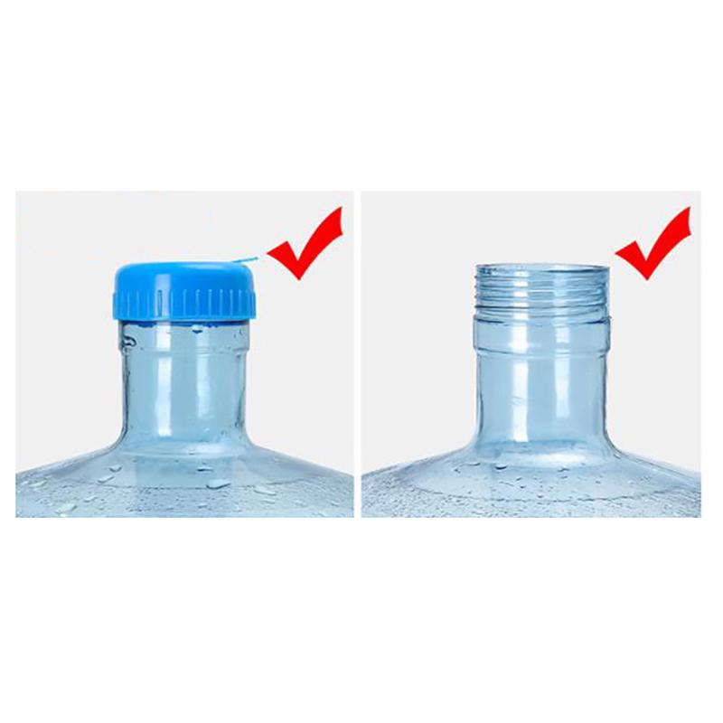 Non Spill Caps Replacement Non-Spill Water Jug Caps Reusable Water Bottle Snap On Cap Anti Splash Peel KTY