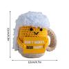 Positive Potato Desk Accessories Crochet Ornament Kawaii Woven Figurine Desktop Offices Accessories Gift for Children Room Decor