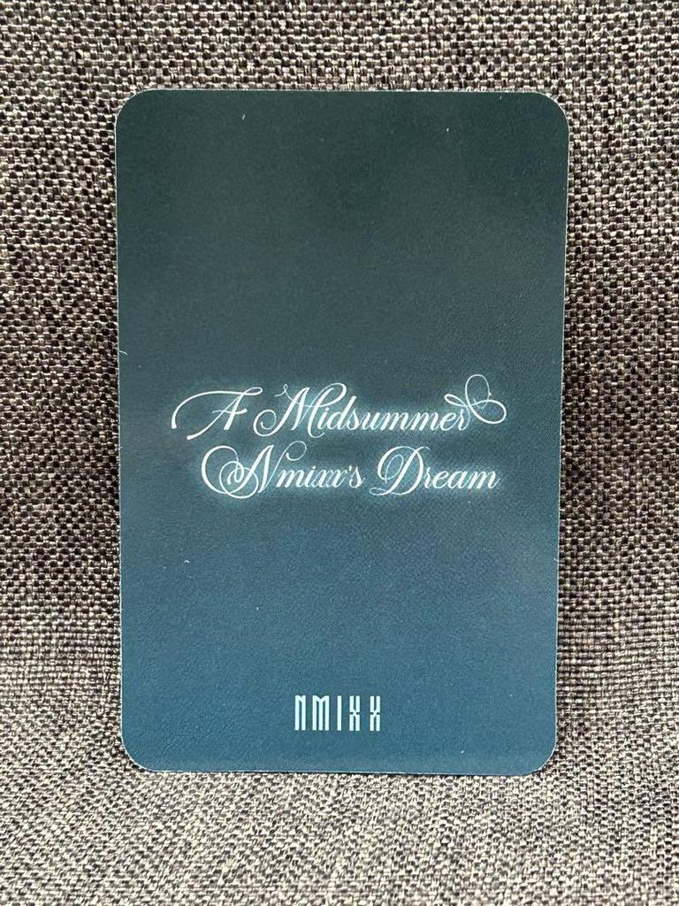 [Б/У] NMIXX midsummer showcase отсек для коллекционных карточек